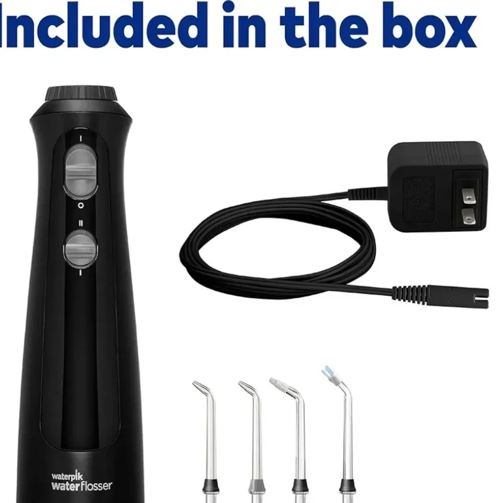 Waterpik‎ Cordless Pearl Waterflosser- Black